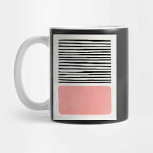 Abstract, Mid century modern kids wall art, Nursery room Mug